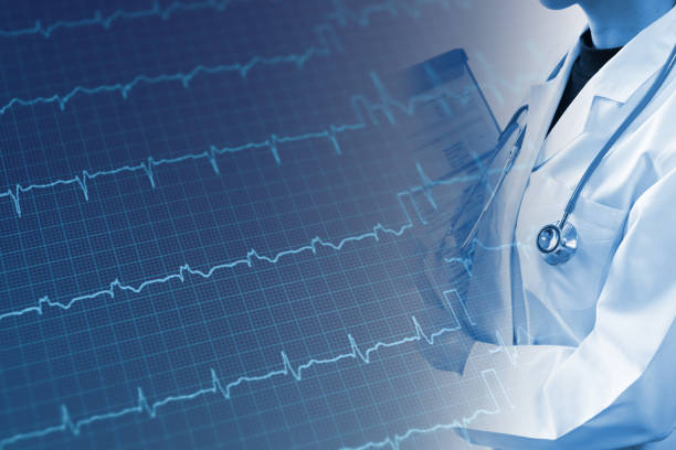 istock Medical Image Electrocardiocardiocardio chart 663921404