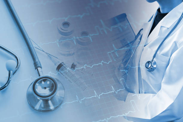 istock Medical Image Electrocardiocardiocardio chart 663921534