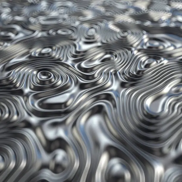 Rendered abstract surface