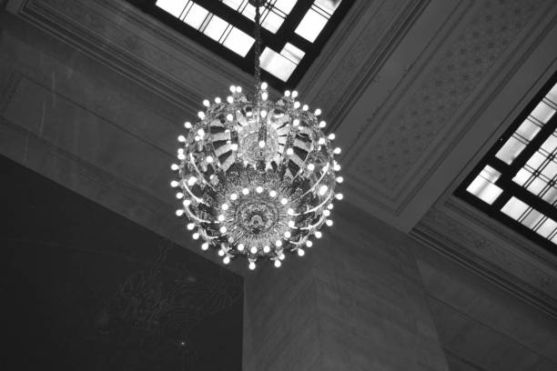 istock Lights in grand central station 663929360