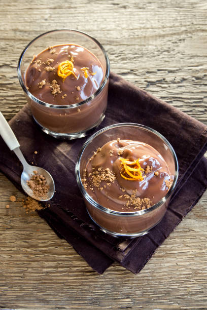 istock Chocolate Mousse with Orange Zest 663951430