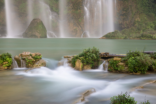 Cool and beautiful waterfall