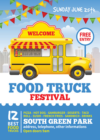 Food Truck Festival Poster