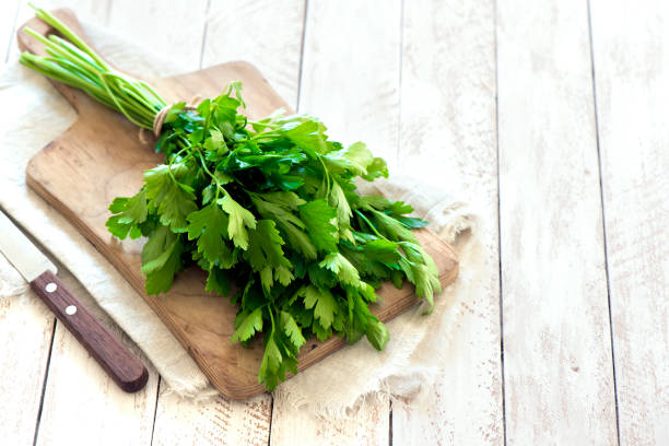 istock Organic italian parsley 663963506