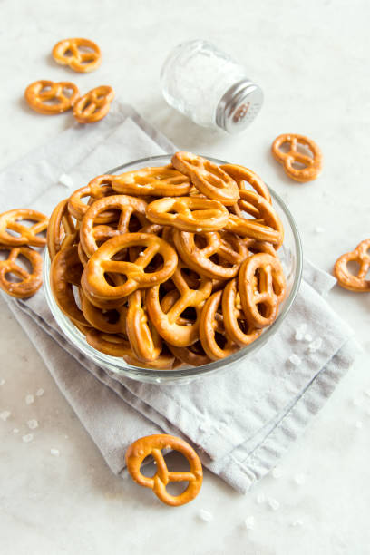 istock Salty Mini Pretzels 663963826