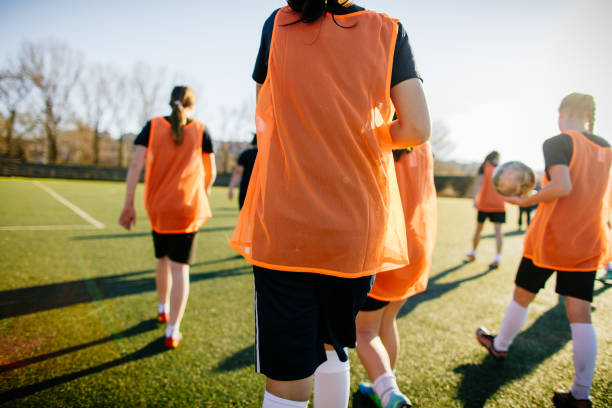 istock Female soccer team 663966530