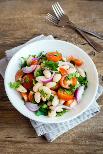 istock Fresh Cannellini Bean Salad 663978192