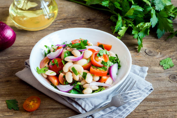 istock Fresh Cannellini Bean Salad 663978250