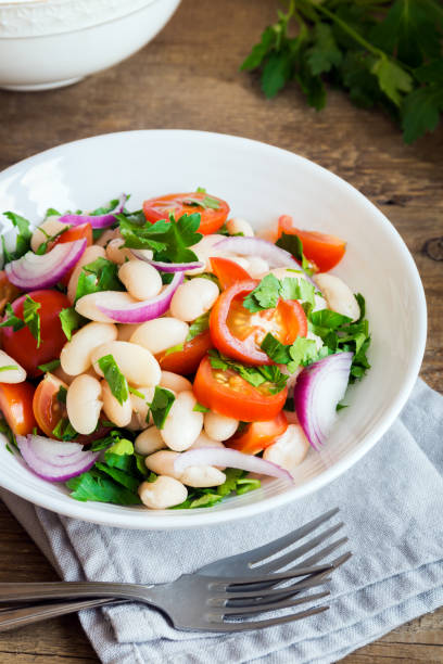 istock Fresh Cannellini Bean Salad 663978264