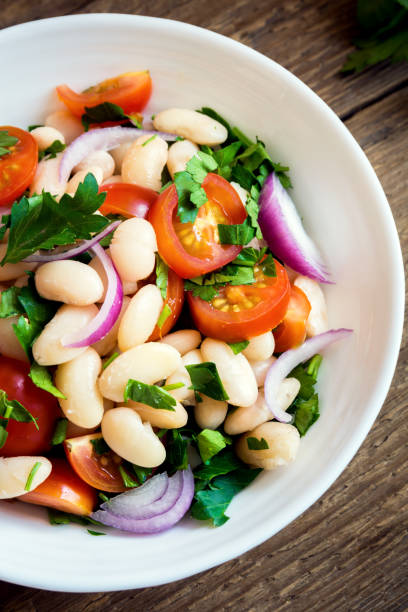 istock Fresh Cannellini Bean Salad 663978288