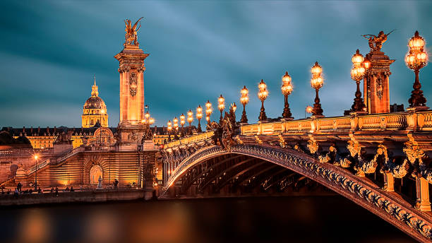 istock Alexandre III bridge in Paris 663981234