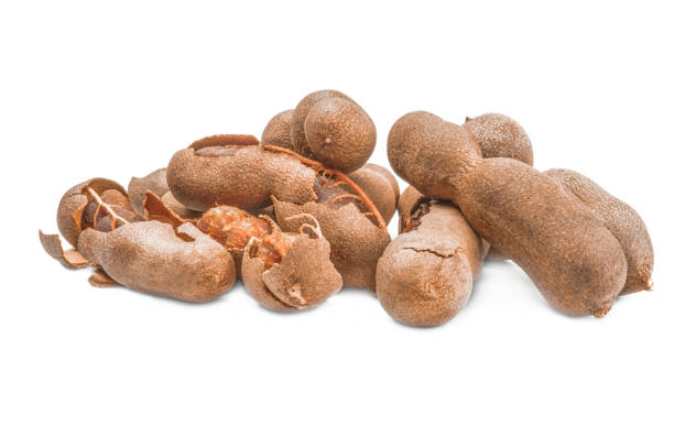 istock Tamarind isolated on a white background cutout 664011394