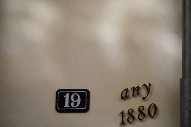 istock House facades in Spain, house number 19 664011454