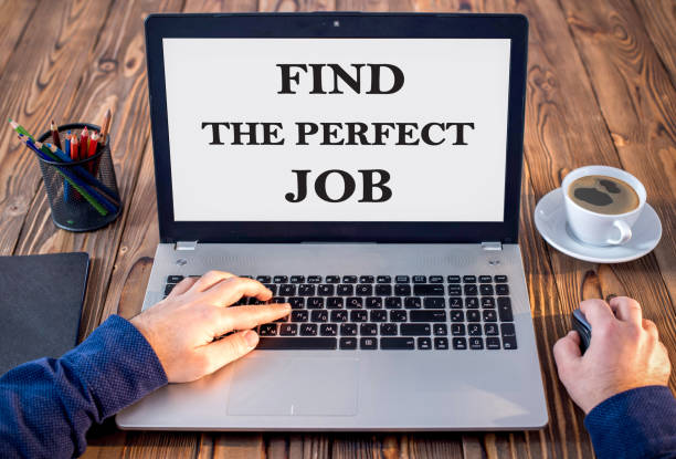 istock Find The Perfect Job Concept On Work Desk In Office 664022046