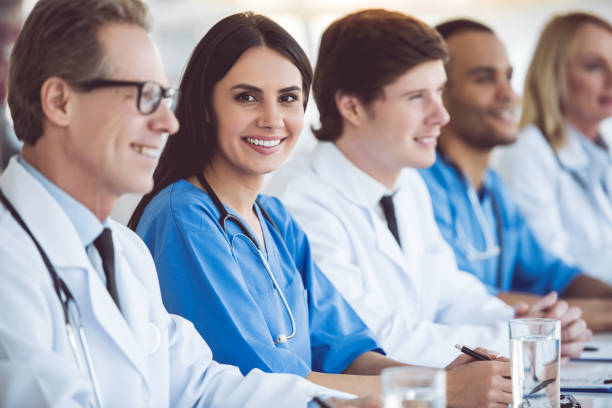istock Medical doctors at the conference 664025930