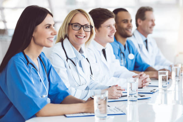istock Medical doctors at the conference 664025976