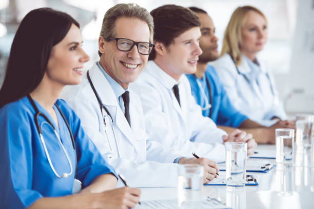istock Medical doctors at the conference 664028692