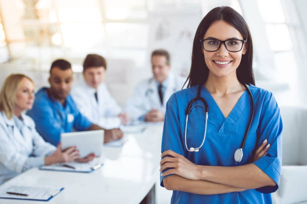 istock Medical doctors at the conference 664028774