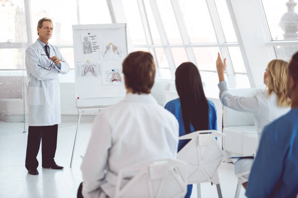 istock Medical doctors at the conference 664033000