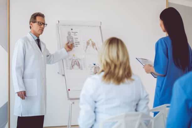 istock Medical doctors at the conference 664033390