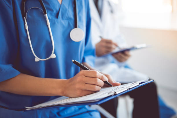 istock Medical doctors at the conference 664033886