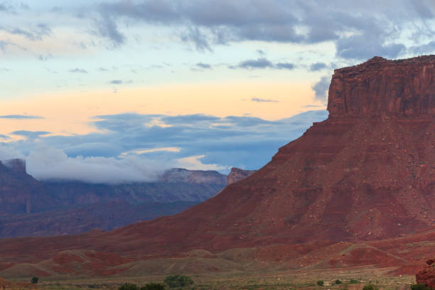 istock Utah Landscape with Rocks and Clouds 664039746