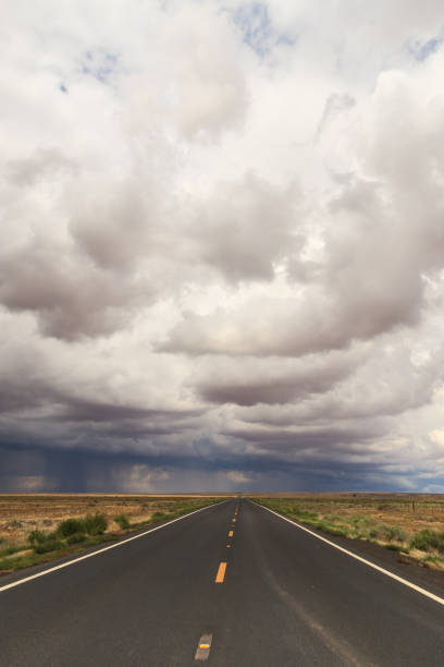 istock Long, Straight Road, Arizona 664040258