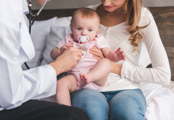 istock Baby at the pediatricians 664046752