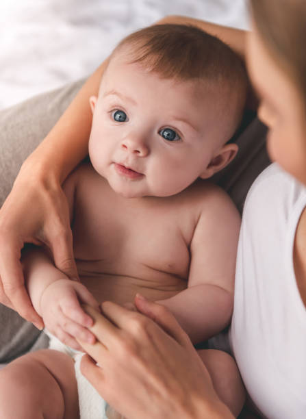 istock Mom and baby 664047464