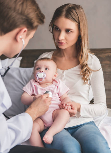 istock Baby at the pediatricians 664050464