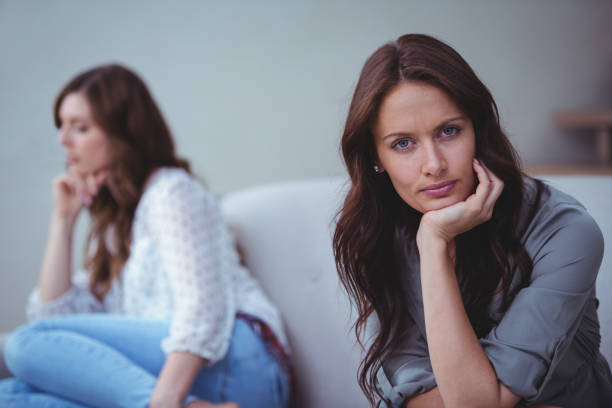 istock Woman ignoring her friend after an argument 664051360