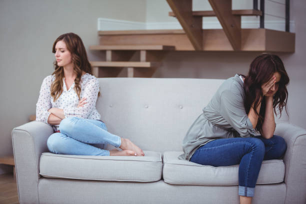 istock Woman ignoring her friend after an argument 664051604