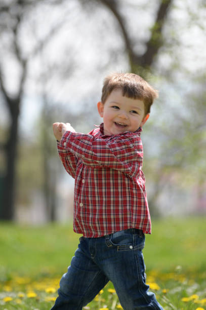 istock Portrait of  happy boy 664055724