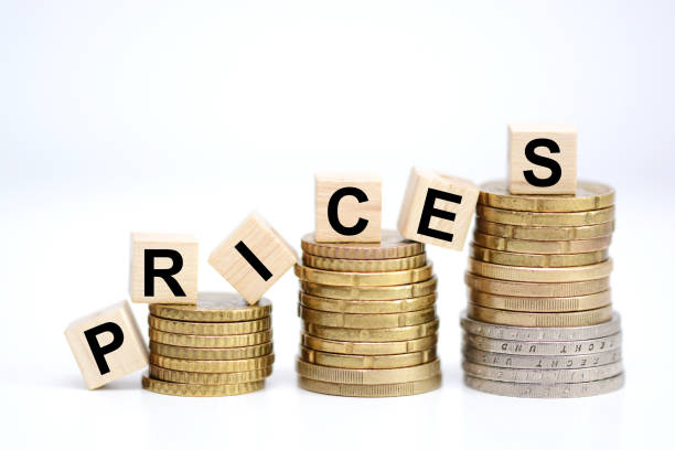 istock Staked coins suggesting prices increase or inflation 664058852