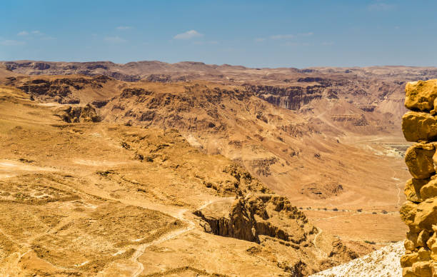 istock Judaean Desert as seen from Masada fortress - Israel 664071440