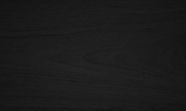 istock Black wood texture background blank for design 664088102