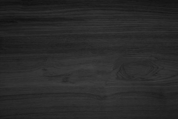 istock Black wood texture background blank for design 664088106