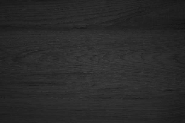 istock Black wood texture background blank for design 664088110