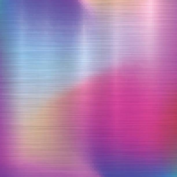 Metal Gradient Technology Background Metal abstract pastel colorful gradient technology background with polished, brushed texture, chrome, silver, steel, aluminum for design concepts, web, prints, wallpapers. Vector illustration. abstract aluminum backgrounds close up stock illustrations