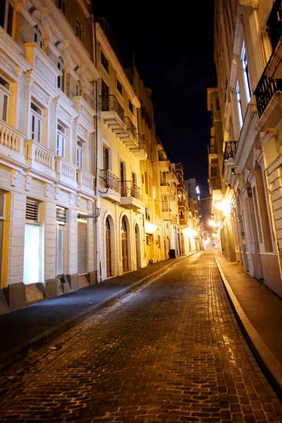 istock Old San Juan, Puerto Rico at night 664110286