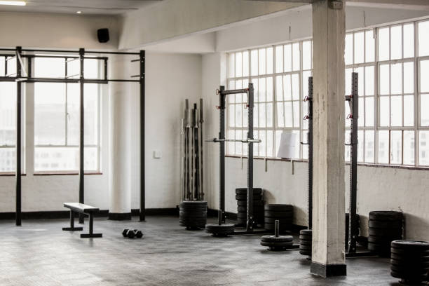 istock Interior of a gym 664110476