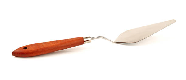 istock Painting Palette Knife  on white background 664119450