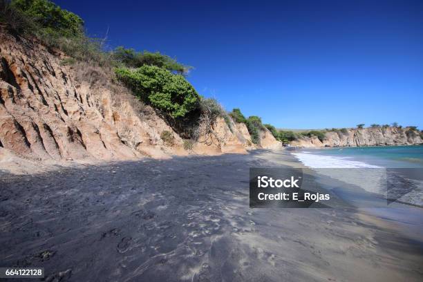 Black Sand Beach Vieques Puerto Rico Stock Photo - Download Image Now