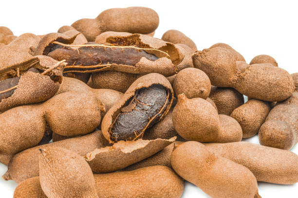 istock Tamarind isolated on a white background cutout 664134574