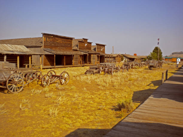 istock old trail town, cody, wyoming, usa 664152154