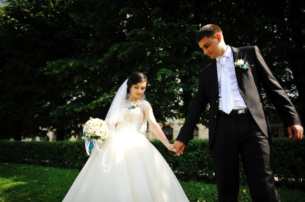 istock Wedding couple in love 664160390