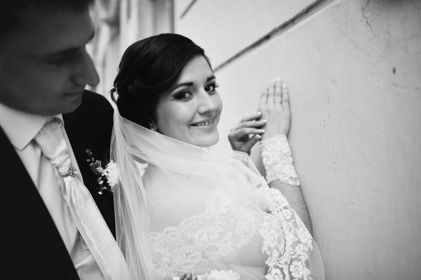 istock Wedding couple in love 664160496