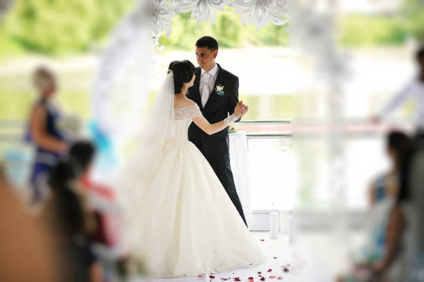 istock First wedding dance at the wedding ceremony 664160890