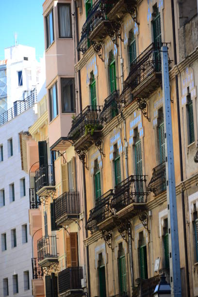 istock House facades / city views in Mallorca - Spain 664178172