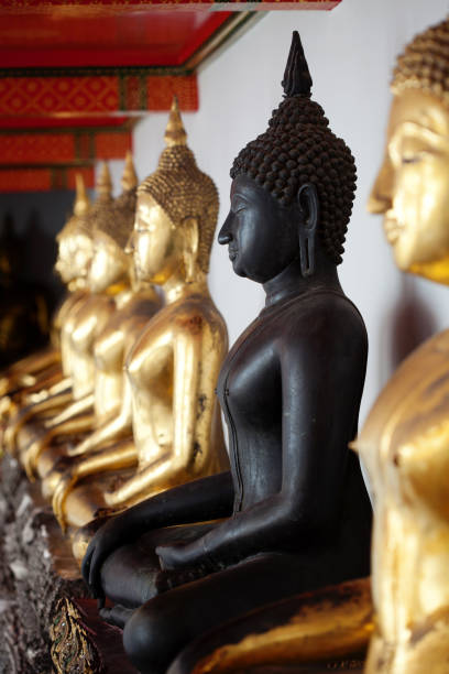 istock Golden Buddha in Wat Pho, Thailand 664178328